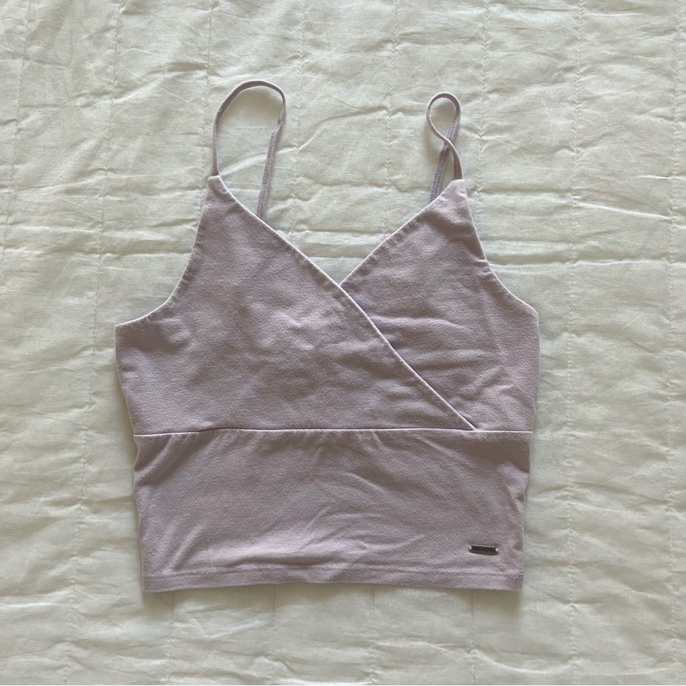 light purple hollister tank